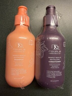 Perfect Rescue Revitalizing Shampoo & Conditioner - Peach and Purple